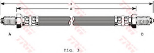 TRW PHC213 Brake Hose